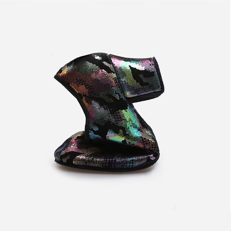 Women's Dance Practice Shoes Purple Ballroom Practice Latin Salsa Swing Shoes3