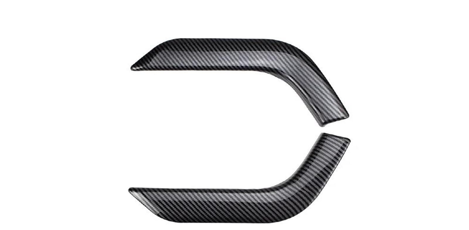 for Ford for Ranger for Everest 2023 ABS Carbon Fiber Color Center Console Line Gear Shift Decorative Trim Interior Decal Trim(Gear Shift Trim 2pcs)