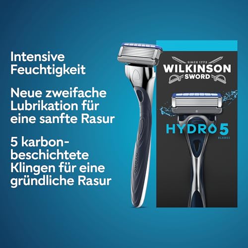 Wilkinson Sword Hydro 5 Rasierer, 1 Ersatzklinge – Ansicht 2