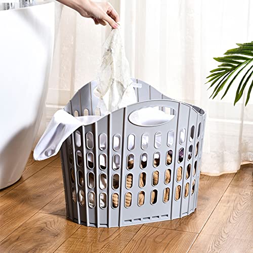 Aartex Laundry Baskets, Folding Laundry Basket Laundry Hamper With Handles Storage Bin Organizer For Dirty Clothes Bedroom Punch-Free Easy Carry (Color : Blue) #TOP5