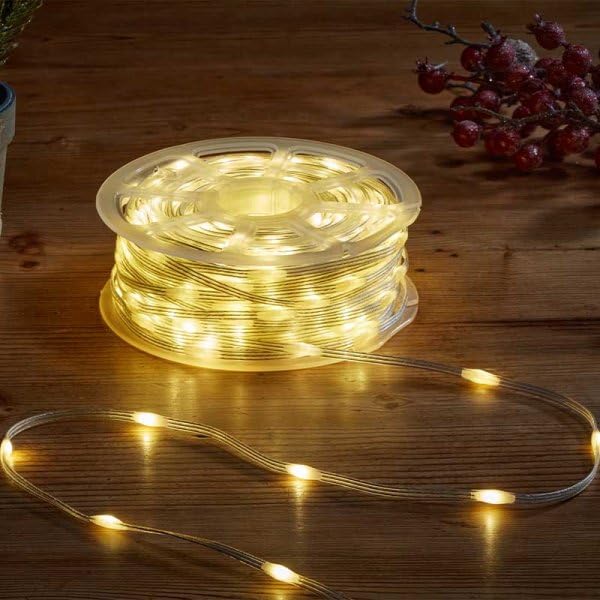 sgpuk Smart Garden Products Eureka Lighting - Two Tone 100 LED String Lights Warm/Multicolour