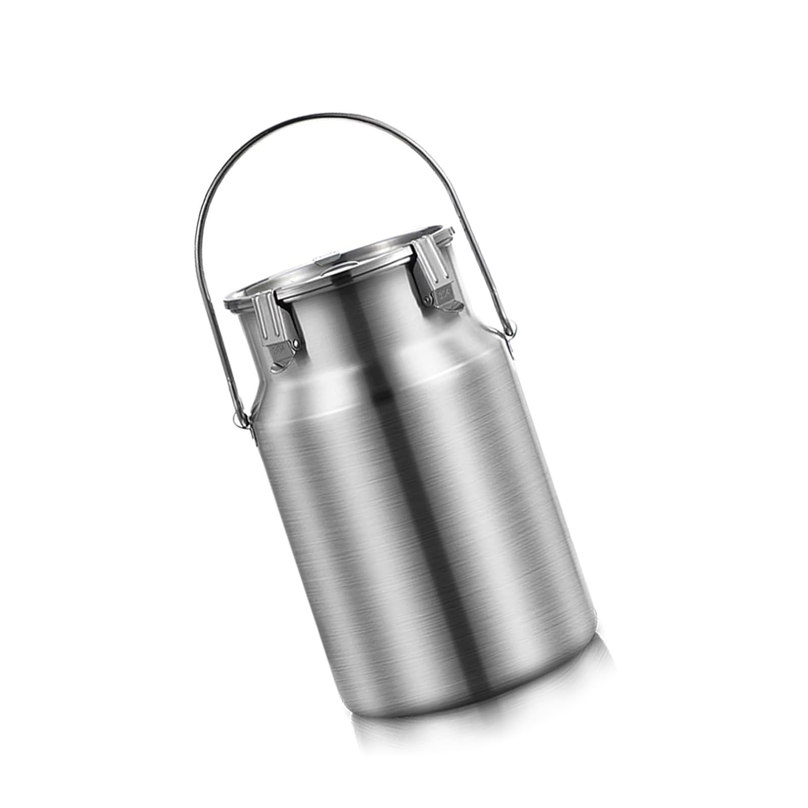Seau à lait et à vin en inox de 5L au design durable avec poignée intégrée