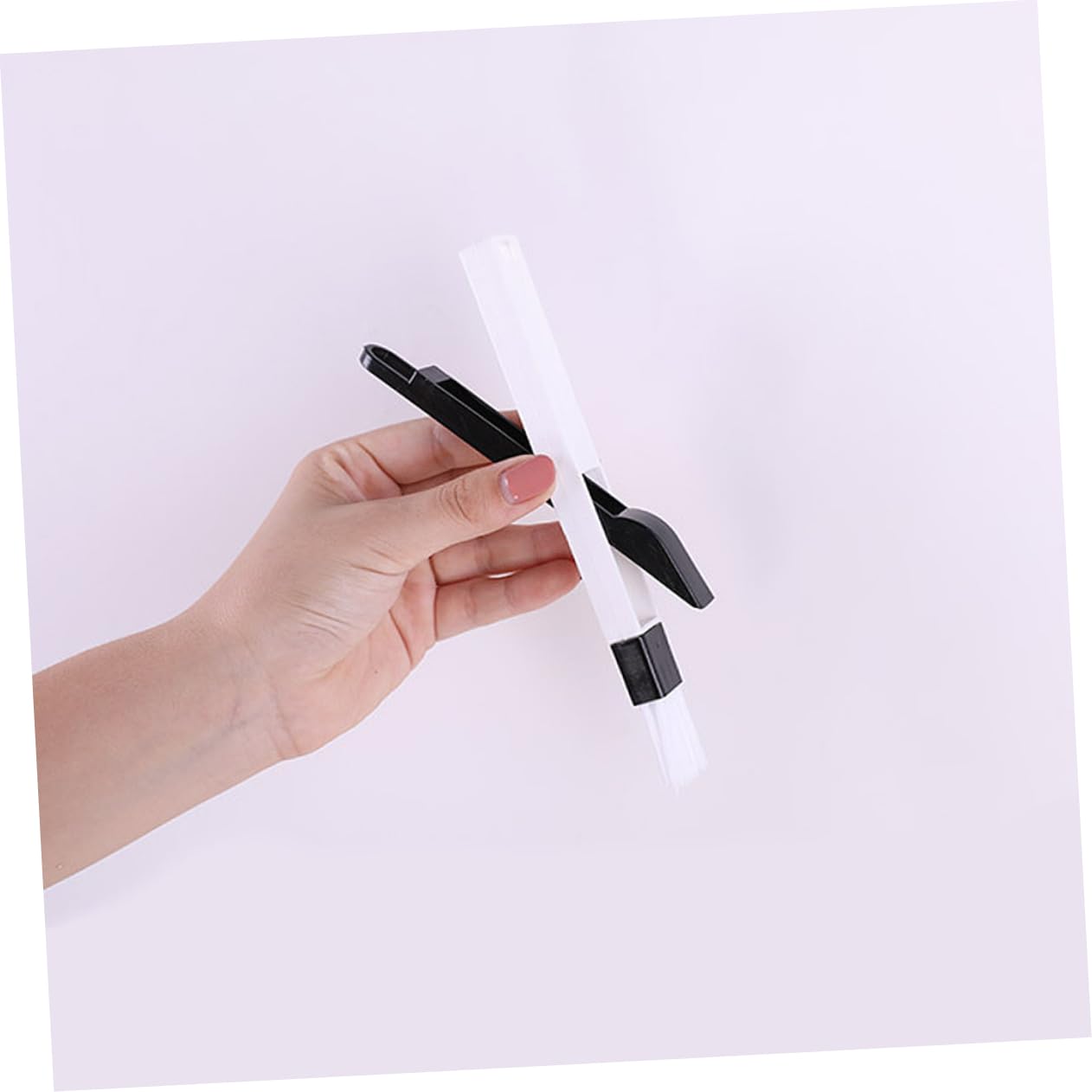 Beavorty Groove Cleaning Brush Set Windowtrack Cleaning Tools 2 in 1 Brush and Dustpan for Easy Cleaning