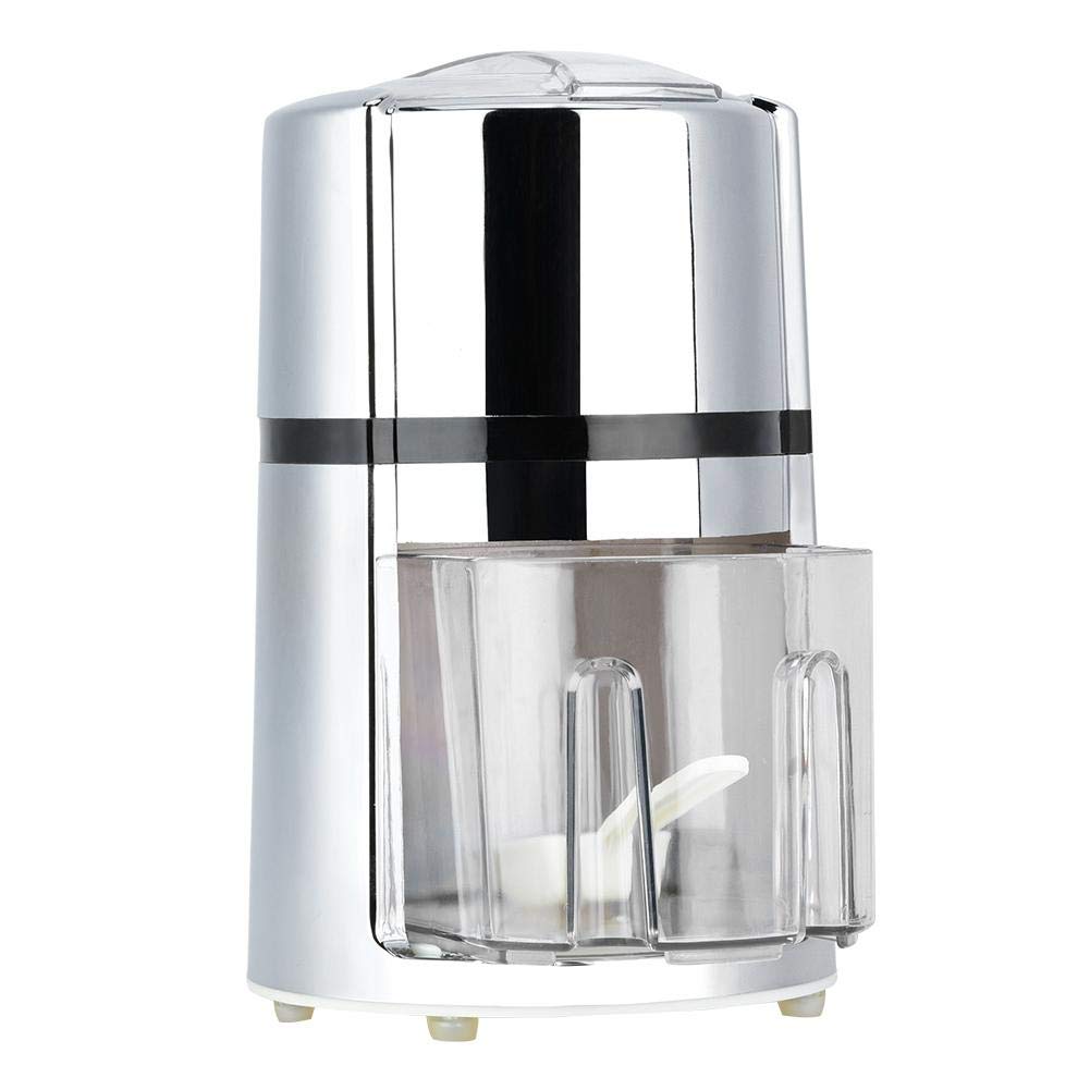 Shopping Spree Ice Shaver and Snow Cone Machine Ice Crushers, Portable Hand Crank Manual Ice Crusher Round Household Shaver Snow Cone Maker Kitchen Tool