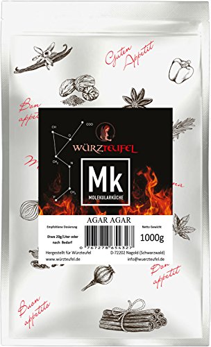 Agar-agar gélifiant végétal E406 poudre fine 1kg
