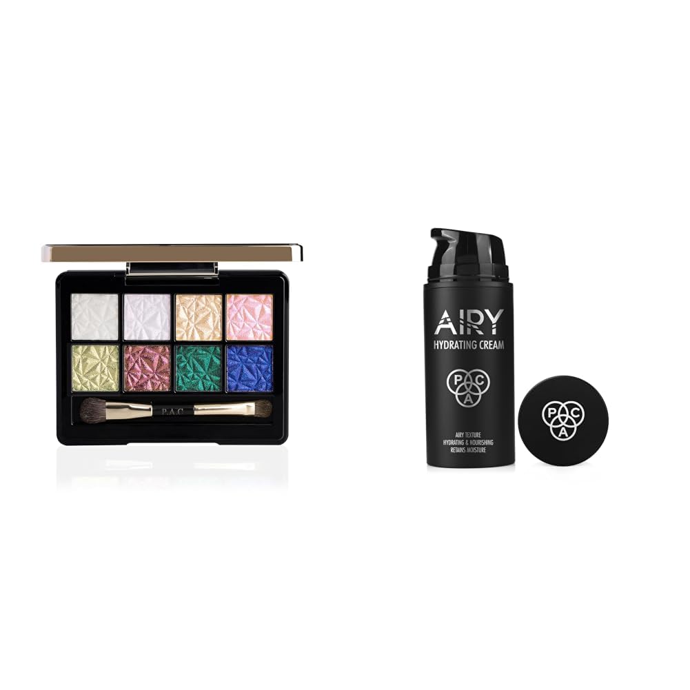 PAC Spotlight Duo Chrome Palette Season 1 | Intensely Pigmented | Buttery Smooth Multi Chrome Shades Airy Hydrating Cream for Face Makeup | With 8 Types of Hyaluronic Acid | 100 ml-image-30