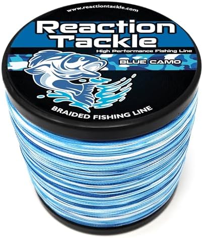 Reaction Tackle Braided Fishing Line - Pro Grade Power Performanc...