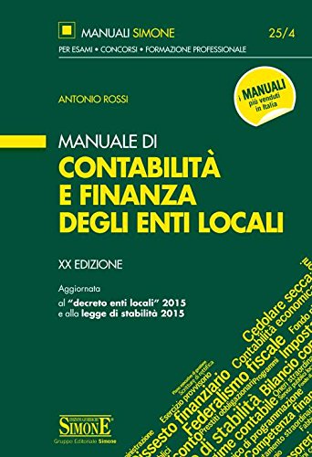 Manuale di contabilità e finanza degli enti locali Manuale di contabilità e finanza degli enti locali
