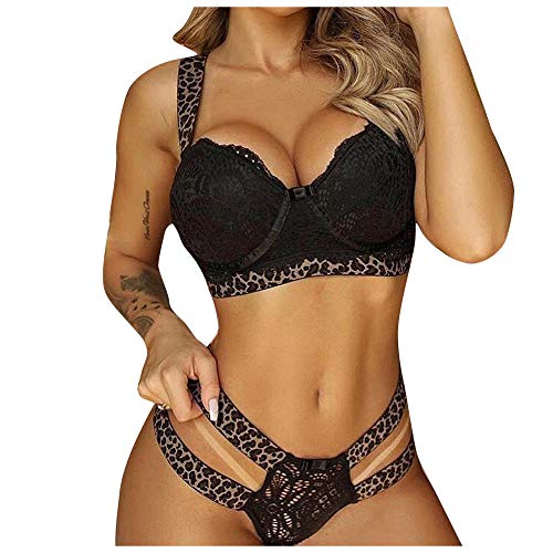 Ensemble lingerie sexy femmes évider en dentelle douce