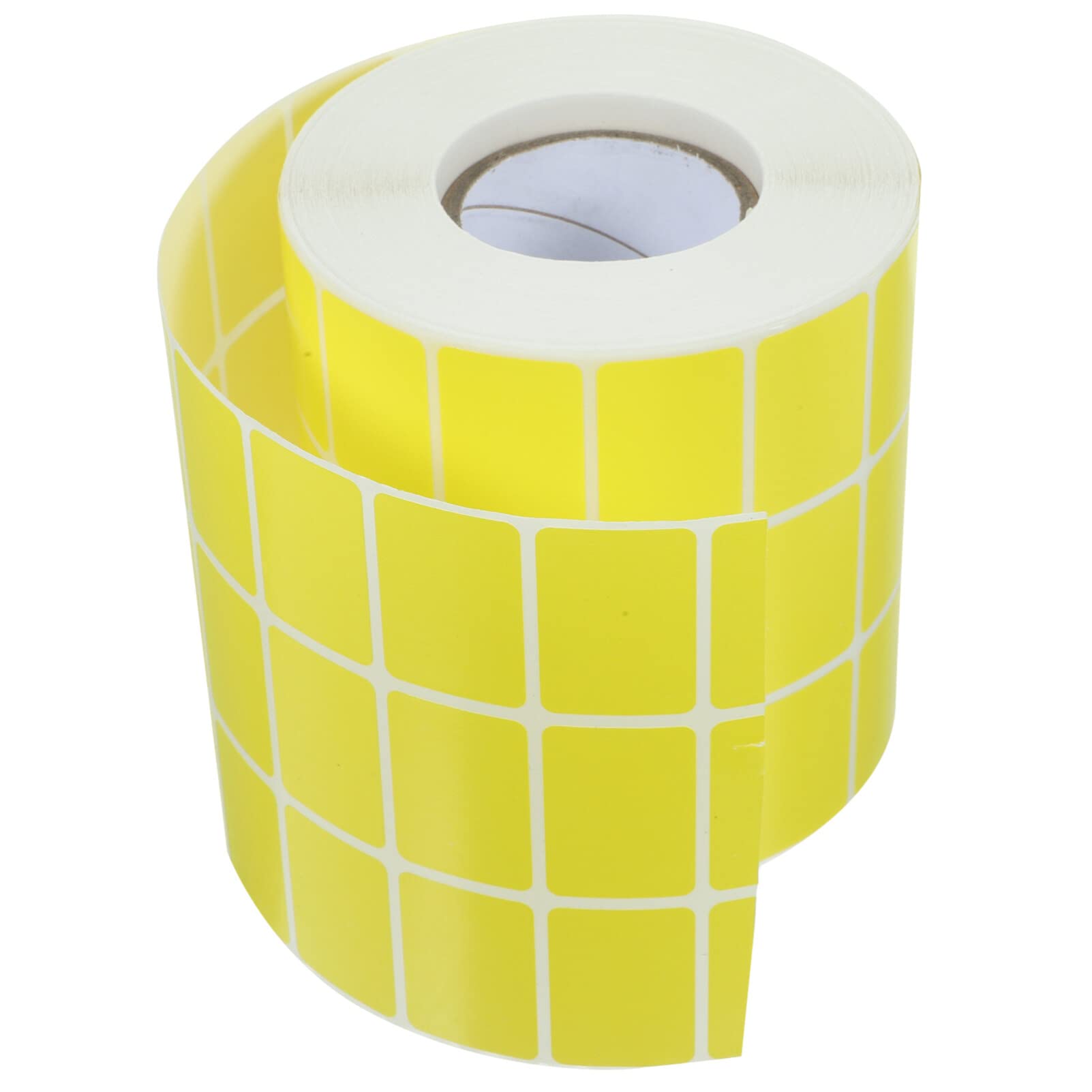 MAGICLULU 1rotolo Etichette Colorate Autoadesive Per Stampa Confezione Per Ufficio Scuola e Progetti Di Spedizione Materiale Autoadesiva Di Resistente All e Lavabile