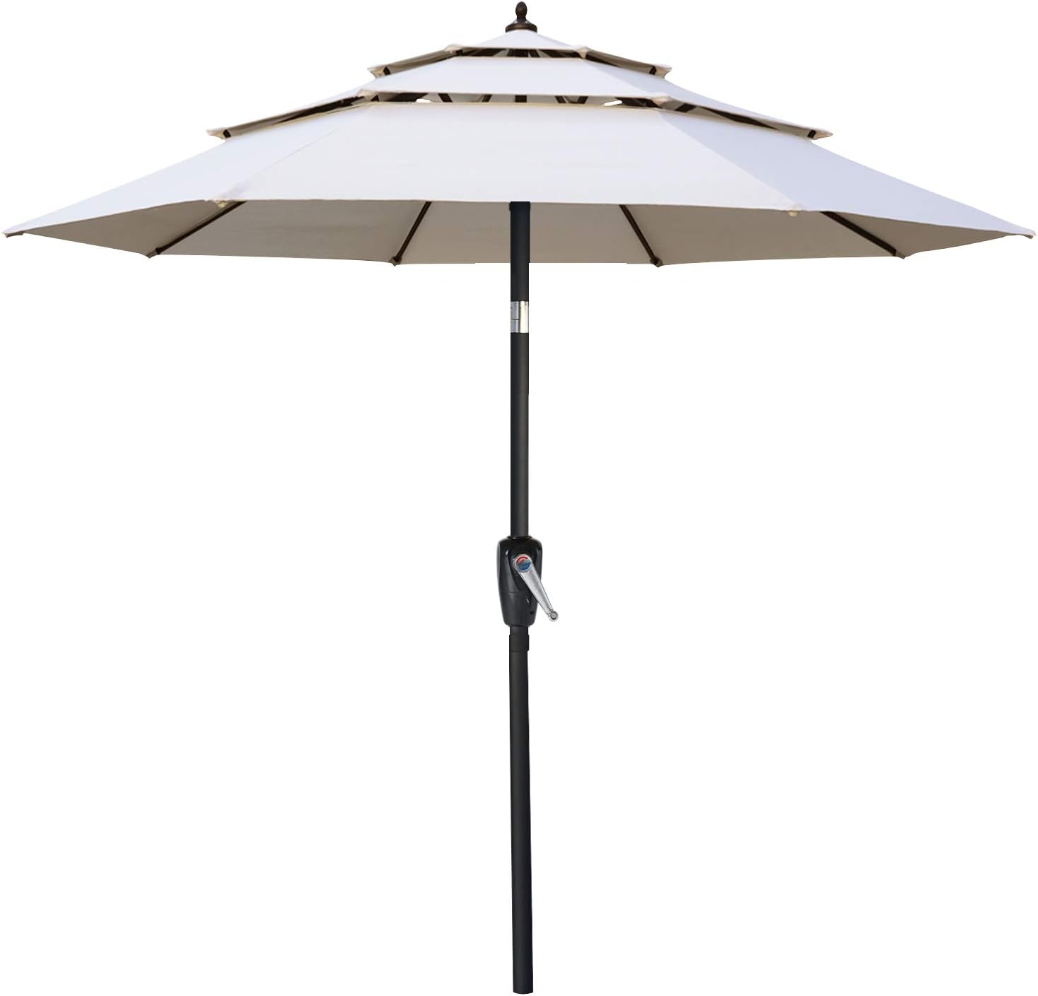Buy ABCCANOPY Patio Umbrellas 3Tiers 11FT Light Beige Online at Lowest