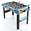 Giantex foosball table 37 foosball table adult size with 2 balls score keeper removable legs tabletop foosball game soccer table game for kids teens game room parties family night  urban country home decor