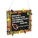 Arizona Cardinals Official NFL 3 inch x 4 inch Chalkboard Sign Christmas Ornament