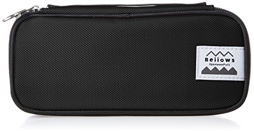 ベロウズ ガジェットケース アクセサリー収納ケース 9 cm ブラック