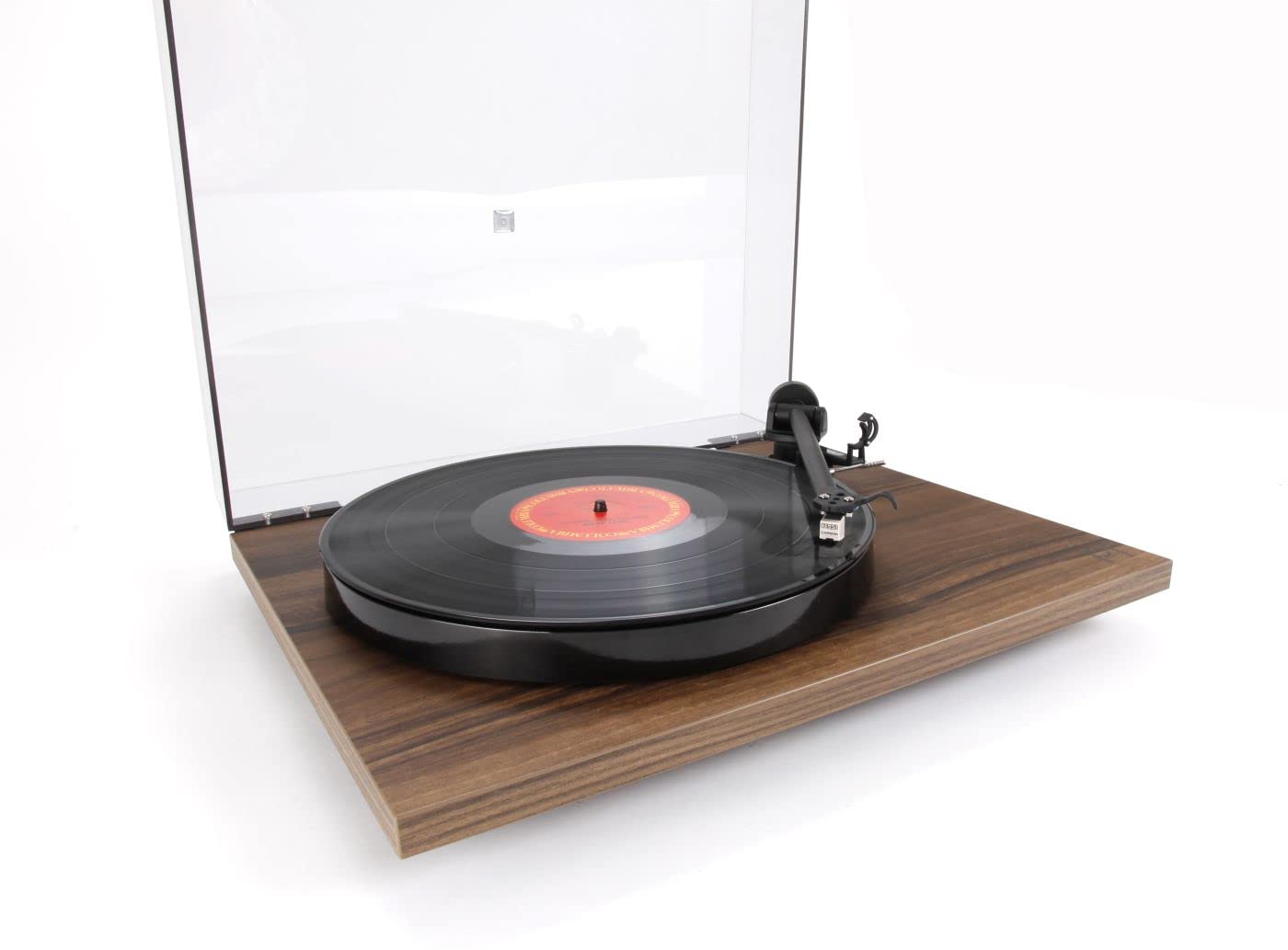 Platine vinyle Rega Planar 1 Noyer - Les Beatles, Paul McCartney, John Lennon, RIngo Starr, George Harrison Platine vinyle Rega Planar 1 Noyer