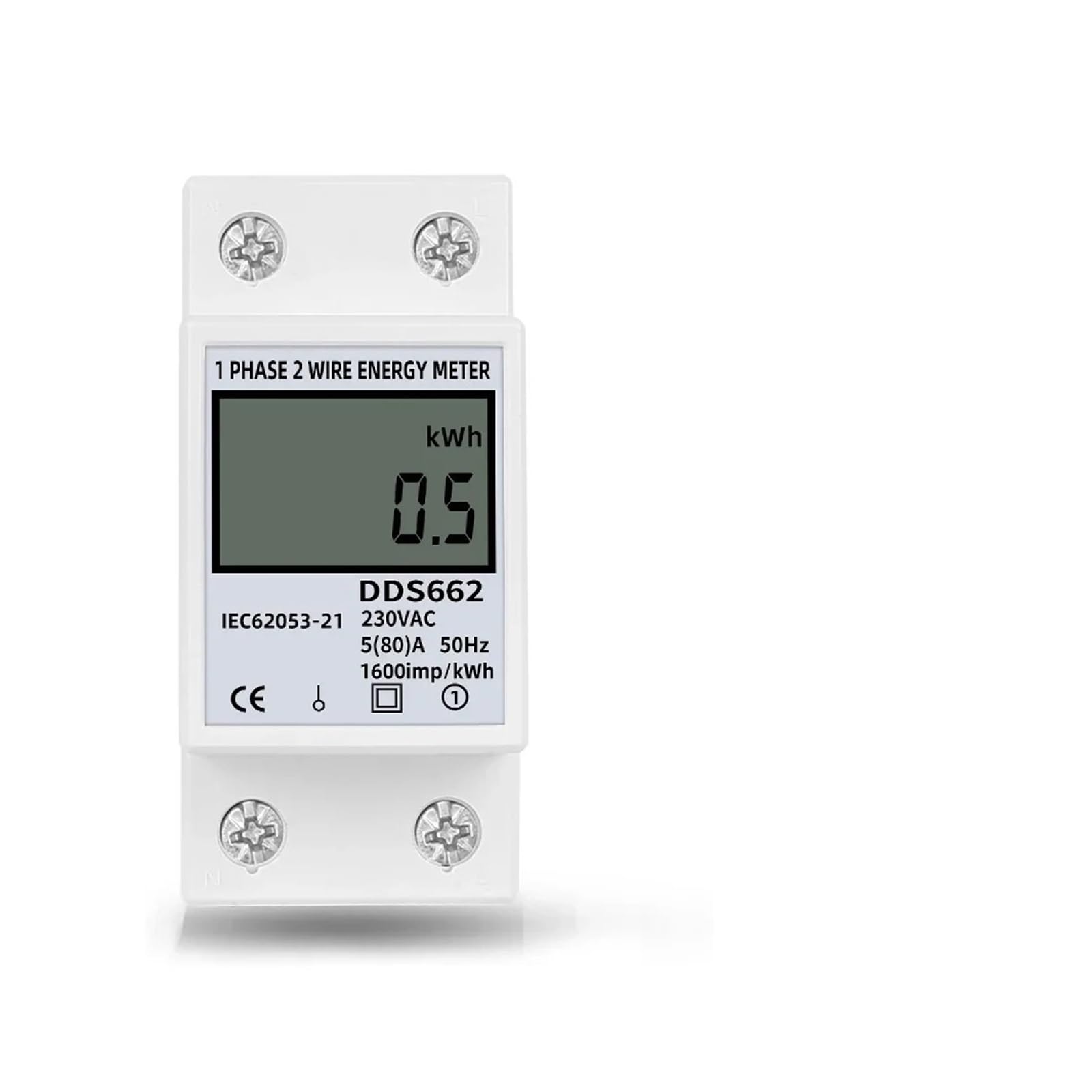 Compteur d'énergie électrique 80A pour isoler la consommation d'un locataire - 5