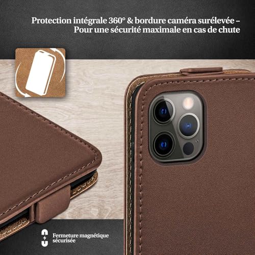Housse iPhone 12 Pro Max marron parfaite pour vos déplacements quotidiens - 3
