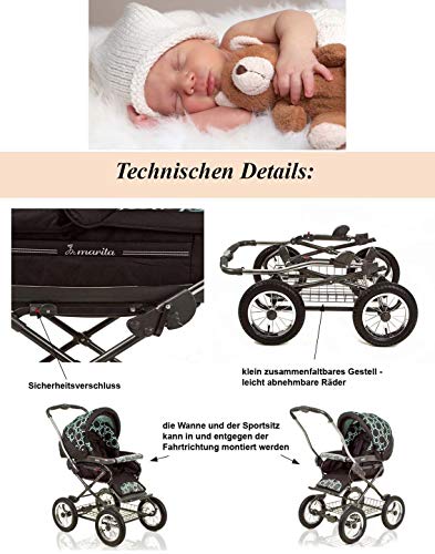 3 piece pram set