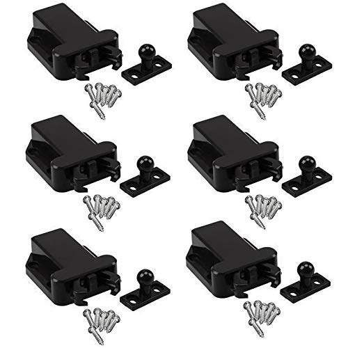 Schiebeverschlüsse, Nicht magnetischer Push-to-Open-Verschluss for Schubladen, Schränke, Druckverschlüsse