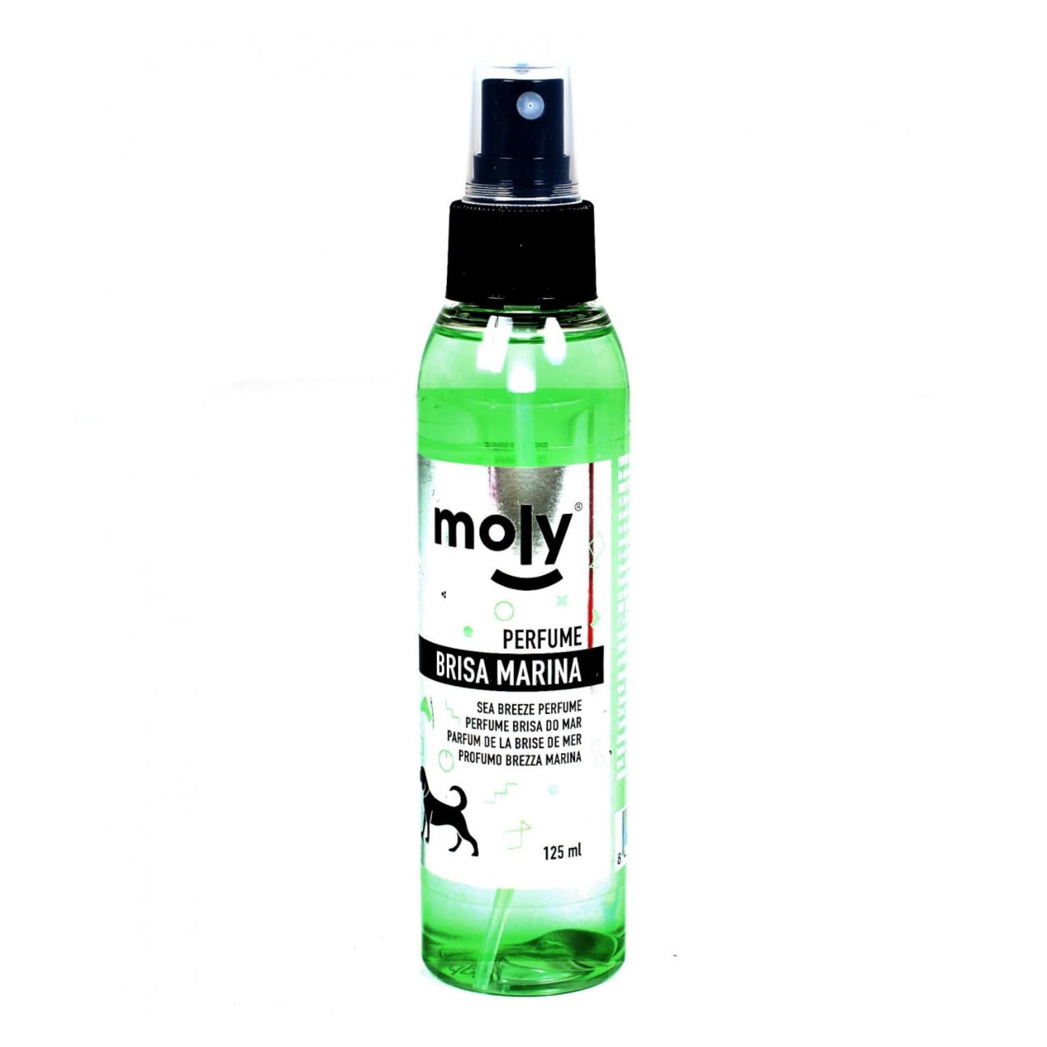 MOLY Colonia para Perros Perfume Brisa Marina 125ml | Spray Colonia Aroma Refrescante | Elimina Mal Olor