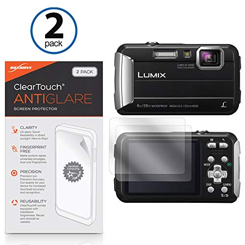 Panasonic Lumix DMC-TS30 protector de pantalla mate antihuellas BoxWave 2