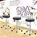 DUHOME 410 Adjustable Height Swivel Medical Clinic Tattoo Spa Salon Stool with Wheels (Black)