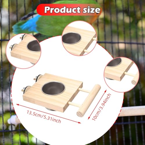 Generic Bird Feeding Dish Cup Bow, Tigela única