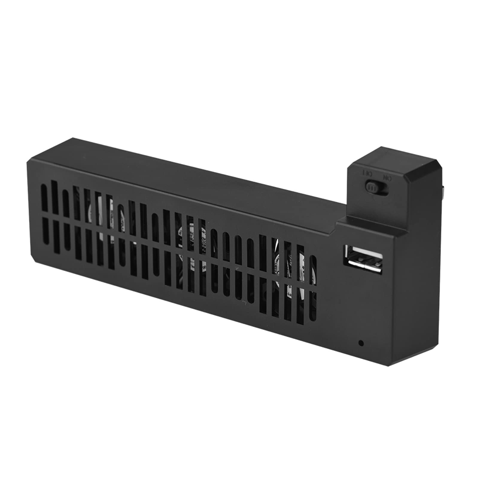 Generic Ventilateur de Refroidissement Externe Portable ONE X, Réduction Efficace de la Chaleur pour Console de Jeu, Interface USB, Matériau ABS Noir
