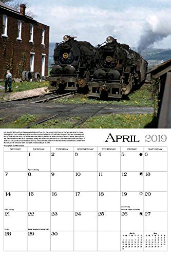Pennsylvania Railroad 2019 Calendar (Classic Rail Images) #TOP4