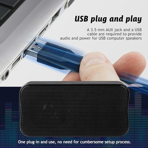 DEPUDASpeaker USB Small Computer Speaker Bar WX-101 の商品画像 2