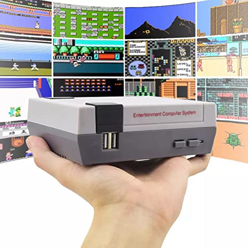 SANDALFON-Consola-Juegos-Retro-clasica-Mini-Sistema-Juego-con-620-Juegos-Integrados-2-Joysticks-Enchufe-USB-Salida-AV-de-8-bits-video-edicion-clasica-para-ninos-y-Adultos
