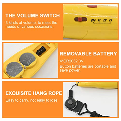 image for Inscape Data Electronic Whistle with Lanyard Adjustable, Referee Whist