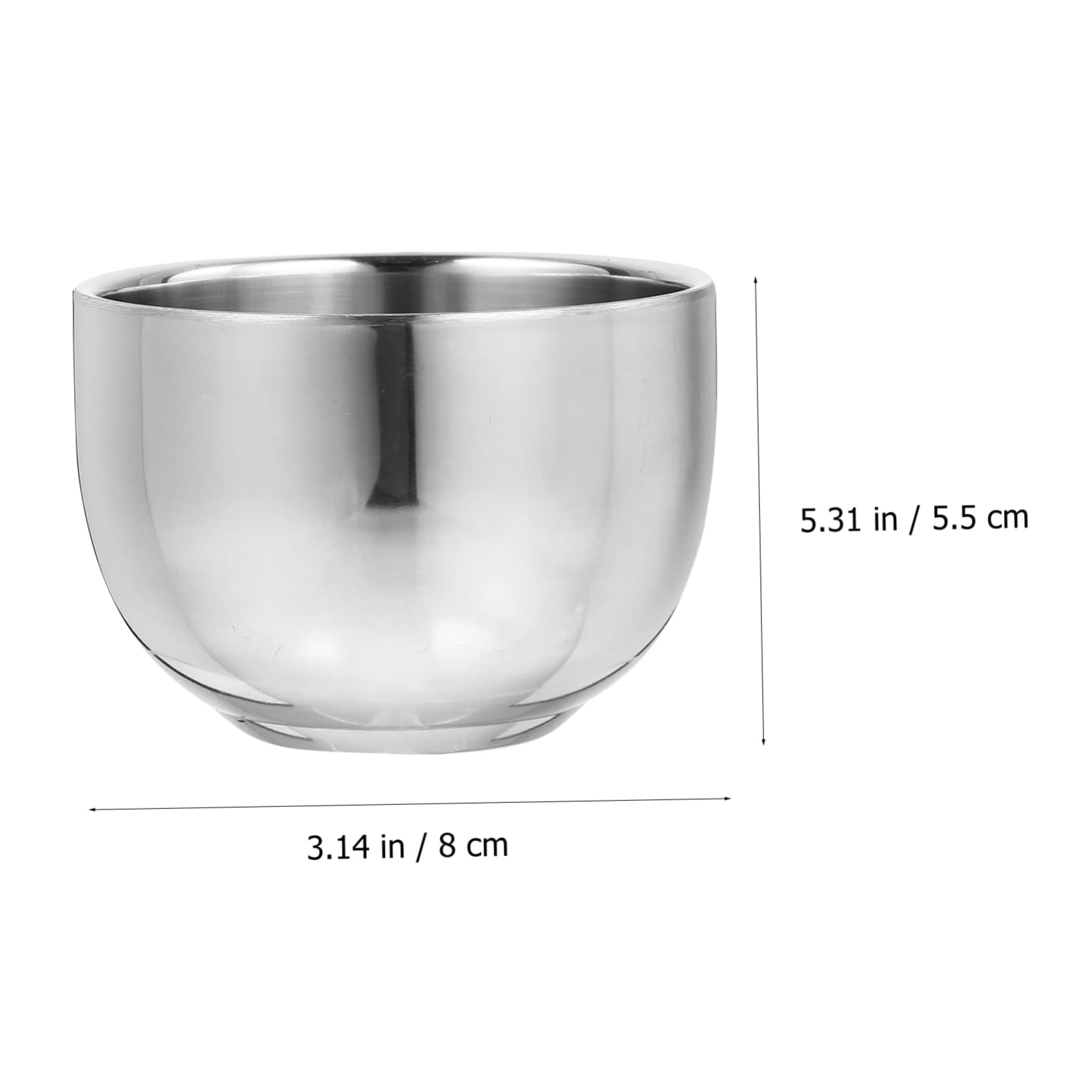 FRCOLOR 2sets Large Capacity Shaving Soap Bowls for Men Barber Shaving Bowl Soap Foaming Cup Bubble Men Shaver Accessory 2pcs*2