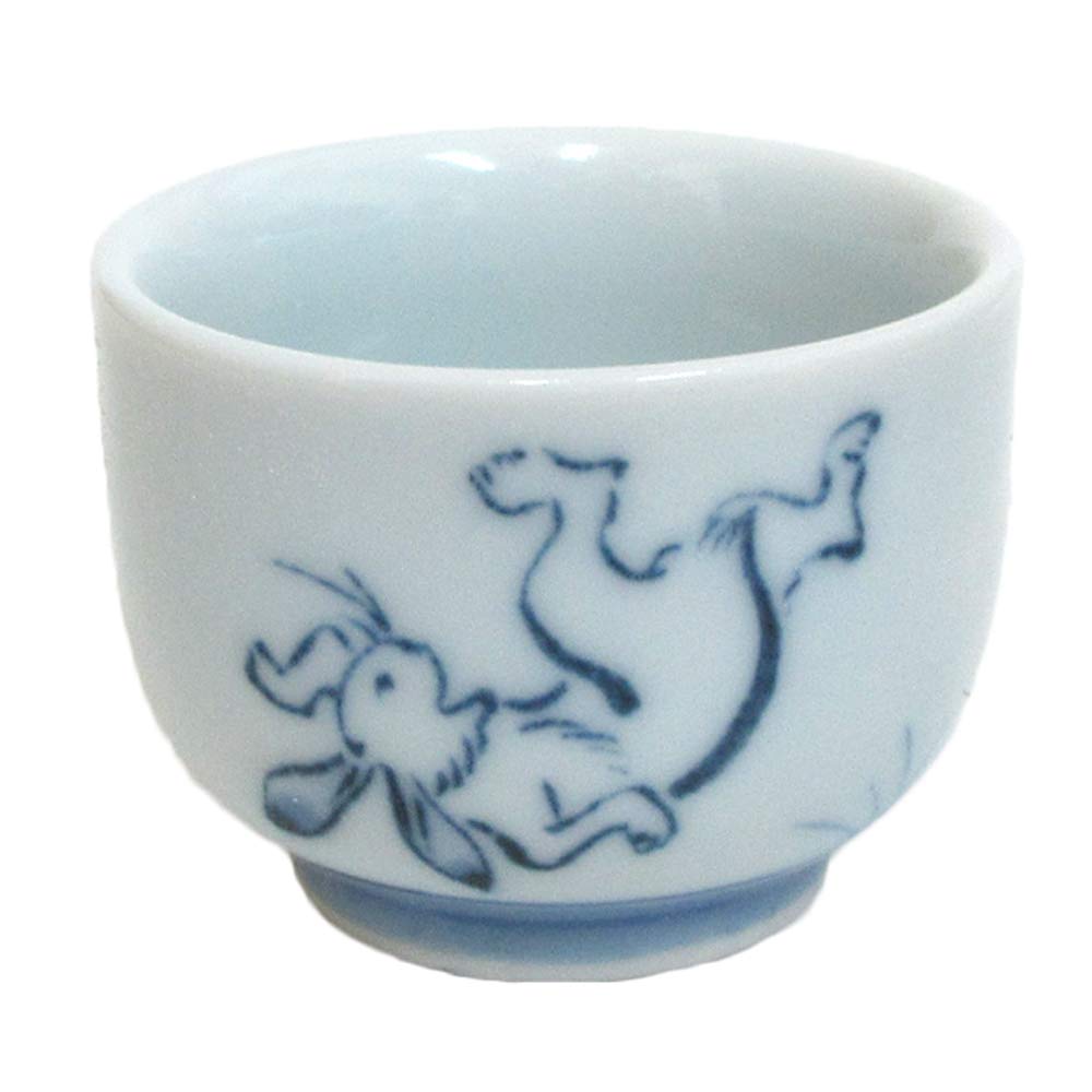 Amazon.co.jp: ぐい呑み 切立盃 鳥獣戯画 美濃焼 日本製 25d33941