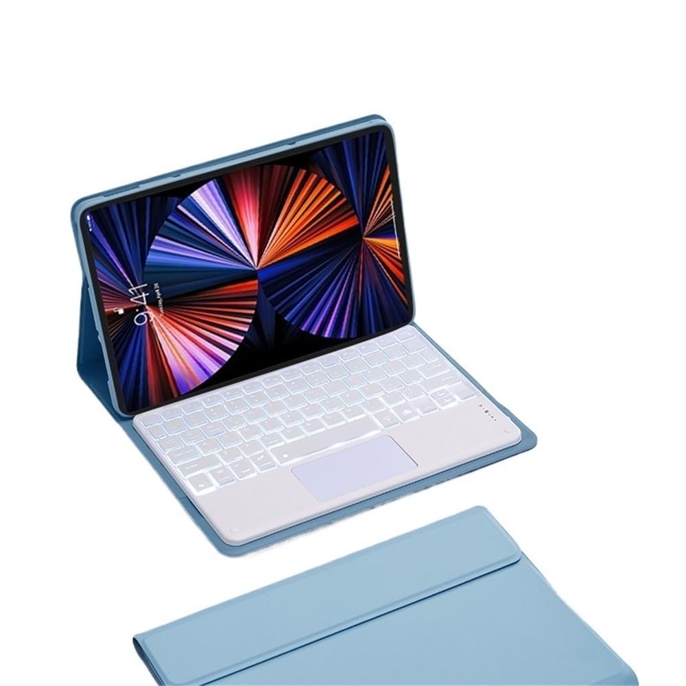 Funda para Redmi Pad 10.6 que evita arañazos e incluye teclado con touchpad 7