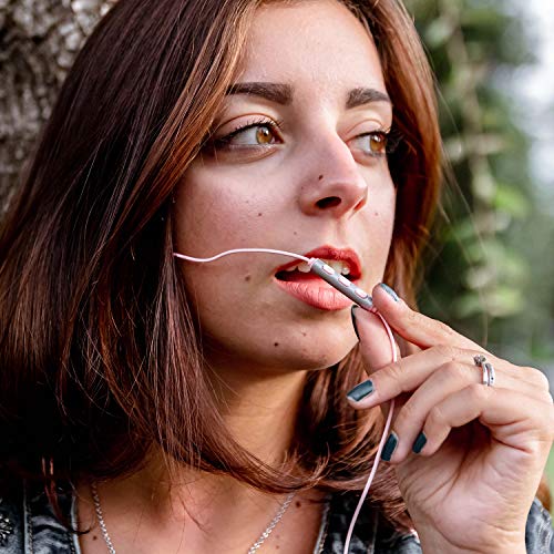 Image of LUDOS Clamor Wired Earbuds in Ear Headphones with Microphone, Earphones with Mic and Volume Control, Memory Foam, Reinforced Cable, Bass Compatible with iPhone, Apple, iPad, Computer, Laptop, PC
