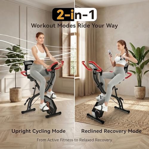 Folding 5-in-1 Stationary Bike
