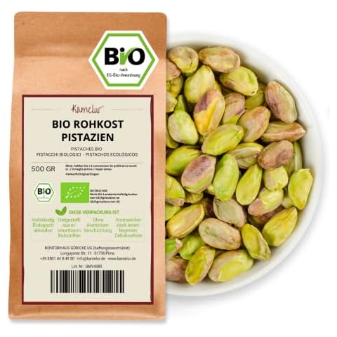 Kamelur 500g BIO Pistazien ohne Schale und Cover
