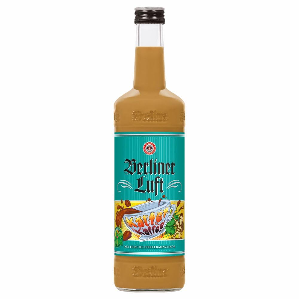 5 Fl. Berliner Luft Mix aus 5 Sorten - 0,7l + GRATIS Samvel Black Vodka 0,5l