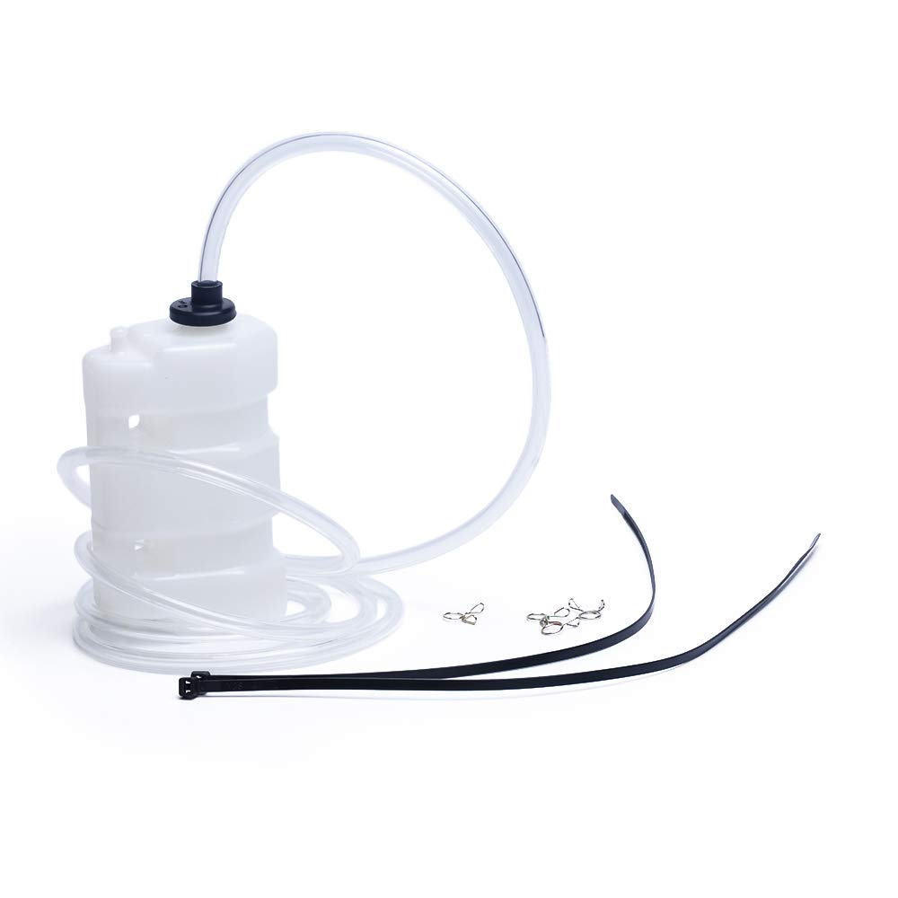 Componenti per motociclette Kit bottiglia di troppopieno per serbatoio raccolta moto da pista per 250 ml