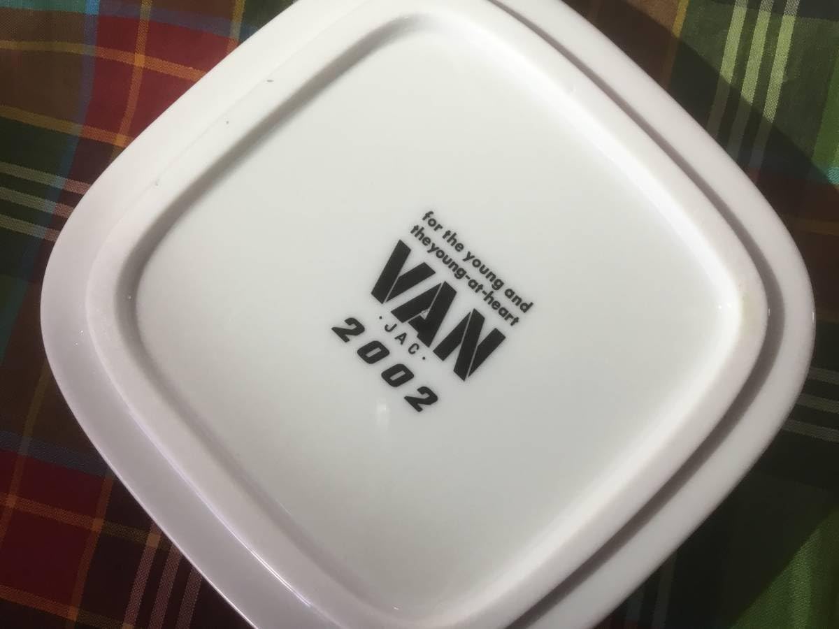 特価！VAN中古品灰皿アッシュトレイ陶器1970年代初期、かなり貴重！