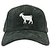 Nissi Goat Dad Hat (Black Suede)