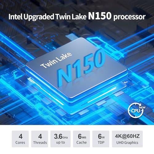 Image of SJRC Mini PC 2x10 GbE RJ45, Firewall Appliance N150 (Upgraded N100) Barebone NO RAM NO SSD, Dual i226V 2.5 Gbit LAN, S7 Pro OPNsense Micro Computer, 2xNVMe, 2xHD, Type-C, TF