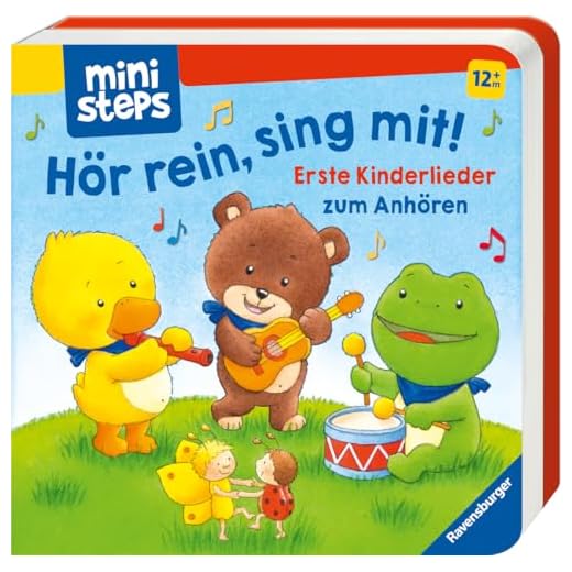 ministeps: Hör rein, sing mit! Erste Kinderlieder zum Anhören