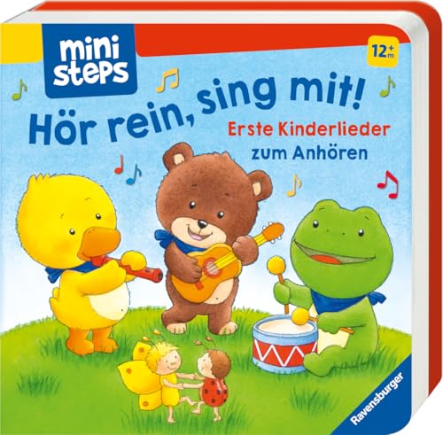 ministeps: Hör rein, sing mit! Erste Kinderlieder zum Anhören: Soundbuch...