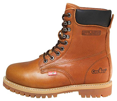 Cactus Men's 6" Leather Moc Toe Boot2