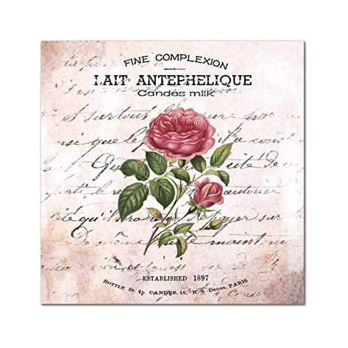 Roses françaises en panneau en bois, créez un cocon de douceur et de sérénité chez vous