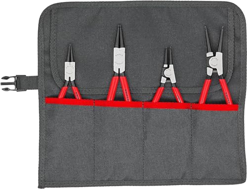 Assortimento Pinze Per Anelli Di Sicurezza Knipex | 4 Pezzi Per Anelli Interni Ed Esterni | Confezione Blister - Foto 8