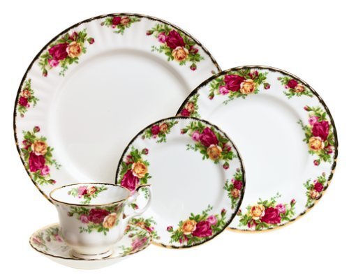 Amazon.com | Royal Albert Old Country Roses 5-Piece Place
