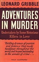 ADVENTURES IN MURDER. B0011Z3VZ4 Book Cover